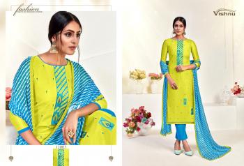 Vishnu Impex Dermy Cool vol 15 Churidar Dress material