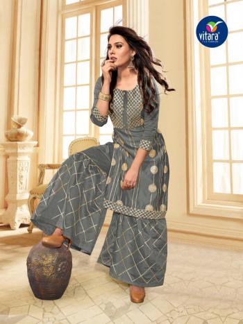 Vitara Diva Modal With Gotta pati work Kurtis and Sharara