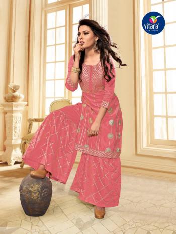 Vitara Diva Modal With Gotta pati work Kurtis and Sharara