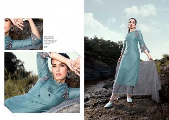 Vivils Silk mills Innayat kurtis with pant and Dupatta