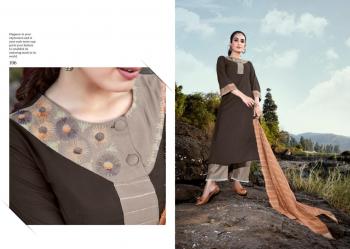 Vivils Silk mills Innayat kurtis with pant and Dupatta