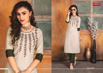 Wanna Chakor Rayon kurtis with pant catalog wholesale