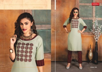 Wanna Chakor Rayon kurtis with pant catalog wholesale