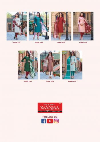 Wanna Ginni Kurtis with Dupatta catalog wholesaler