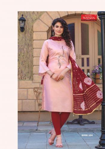 Wanna Ginni Kurtis with Dupatta catalog wholesaler