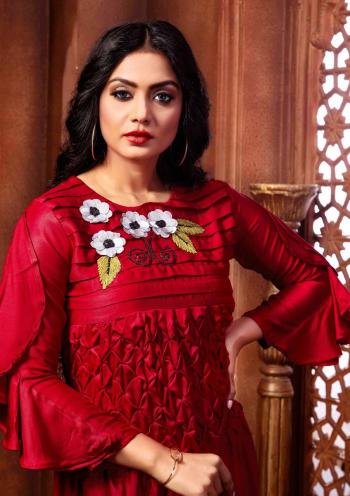 Wanna Sajawat Rayon Party wear kurtis wholesaler