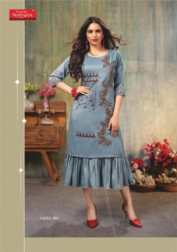 Wanna Sasya vol 1 long kurtis catalog wholesaler