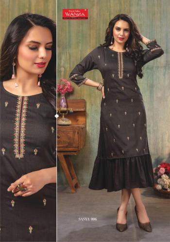 Wanna Sasya vol 1 long kurtis catalog wholesaler