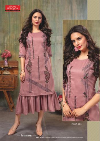 Wanna Sasya vol 1 long kurtis catalog wholesaler