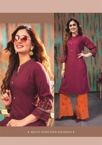 Wanna Sriya Rayon kurtis with Palazzo buy wholesale Price