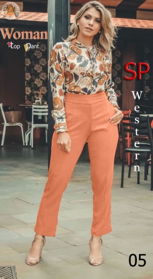 Western Collection top with pant catalog