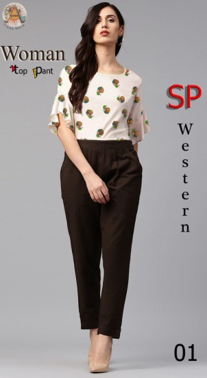 Western Collection top with pant catalog