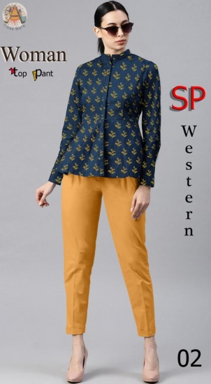 Western Collection top with pant catalog