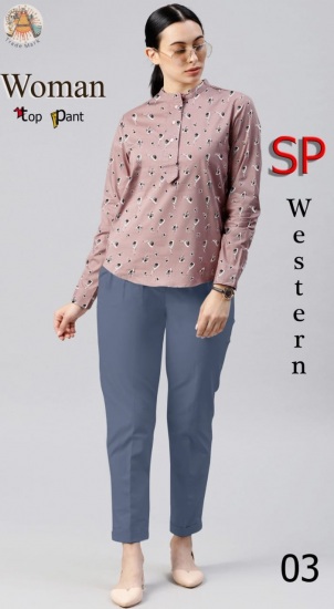 Western Collection top with pant catalog