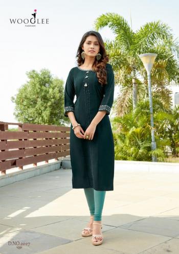 Wooglee Barbela vol 4 Rayon kurtis wholesaler