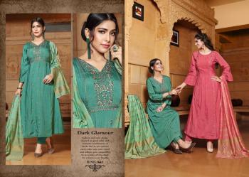 Yami fashion Gajban kurtis with Dupatta catalog wholesaler