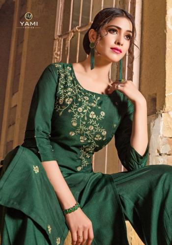 Yami fashion Reshami kurtis with Palazzo Wholesaler