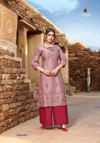 Yami fashion Reshami kurtis with Palazzo Wholesaler