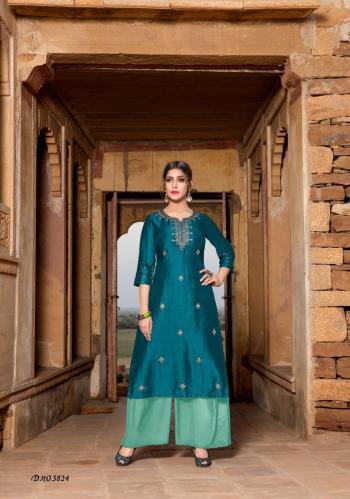 Yami fashion Reshami kurtis with Palazzo Wholesaler