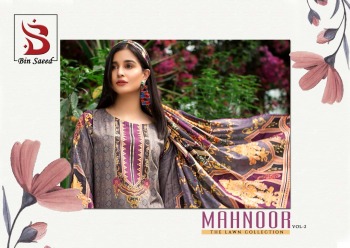 Yashika Mahnoor vol 2 Lawn cotton Pakistani Suits