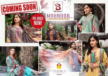 Yashika Mahnoor vol 2 Lawn cotton Pakistani Suits