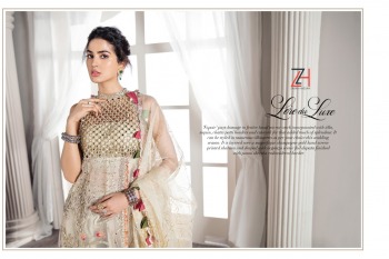 Zaura Hassan Laredu luxe Net work pakistani Suits