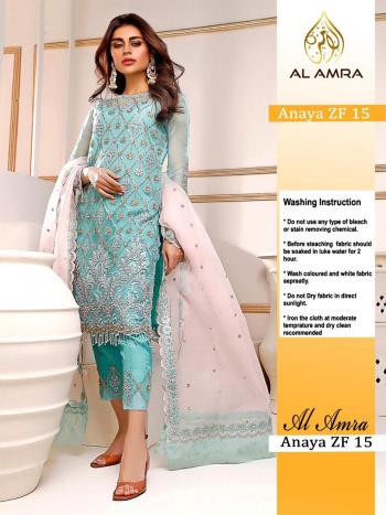 ZF Anaya vol 15 Net work Pakistani Suits wholesaler