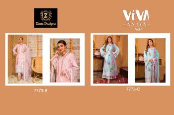 Ziaz viva vol 1 pakistani Suits catalog wholesaler