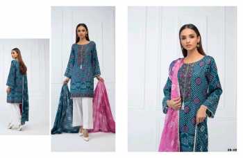 ZS textile Rang reza lawn vol 6 pakistani Suits Wholesaler