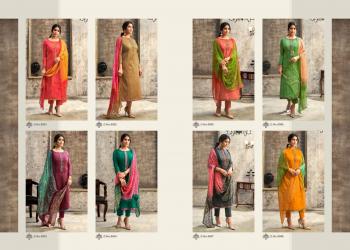 ZSM Nargis vol 9 Glace Cotton Salwar kameez wholesaler