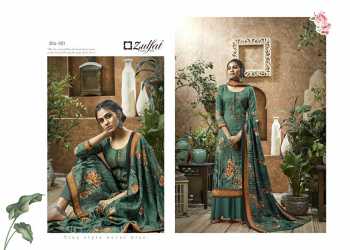 Zulfat Heenaz Pashmina Winter Salwar Kameez wholesaler