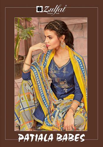 Zulfat Patiala babes Cotton punjabi Dress wholesale