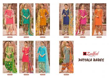 Zulfat Patiala babes Cotton punjabi Dress wholesale