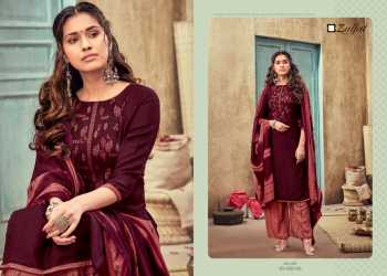 Zulfat Sohini Patiala Pashmina Winter Salwar Kameez wholesaler