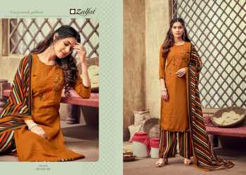 Zulfat Sohini Patiala Pashmina Winter Salwar Kameez wholesaler