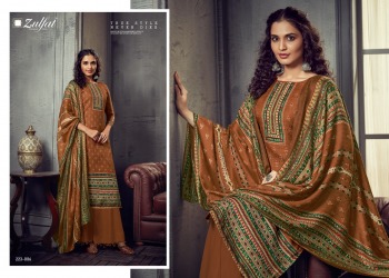 Zulfat Winter Breeze vol 3 Pashmina Winter suits