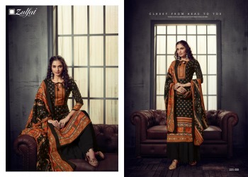 Zulfat Winter Breeze vol 3 Pashmina Winter suits