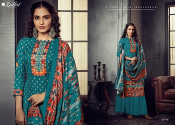 Zulfat Winter Breeze vol 3 Pashmina Winter suits