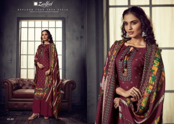 Zulfat Winter Breeze vol 3 Pashmina Winter suits