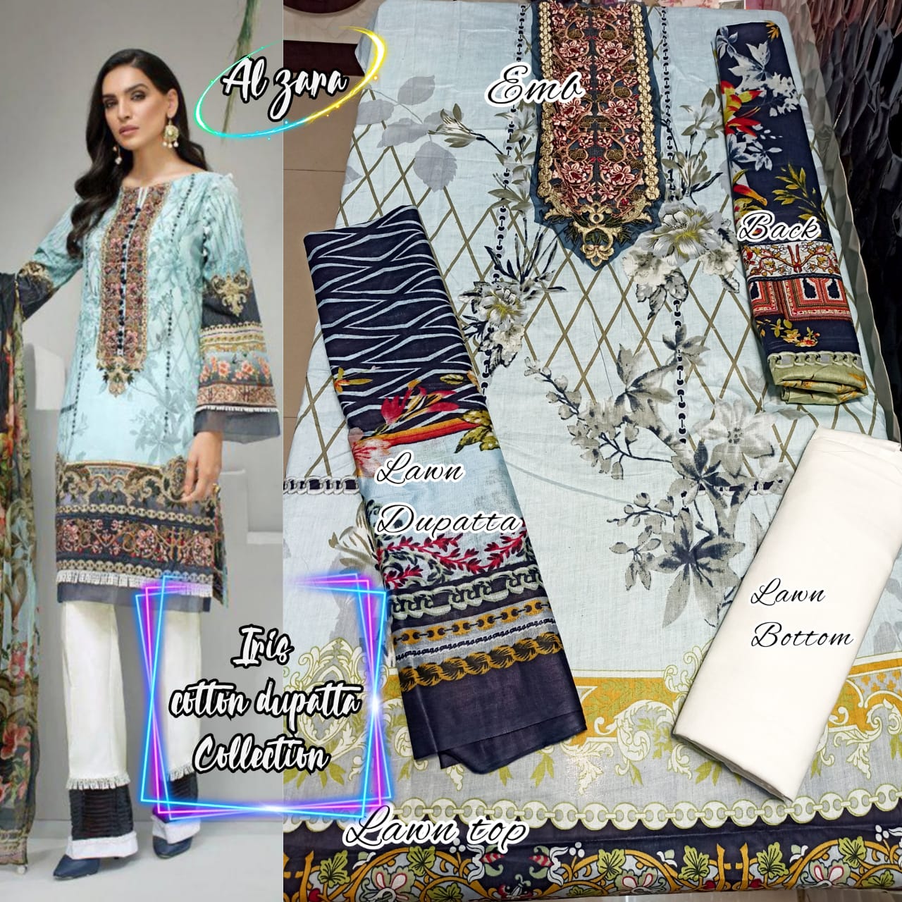 Catalog Fashion Mart » Al Zara Iris 