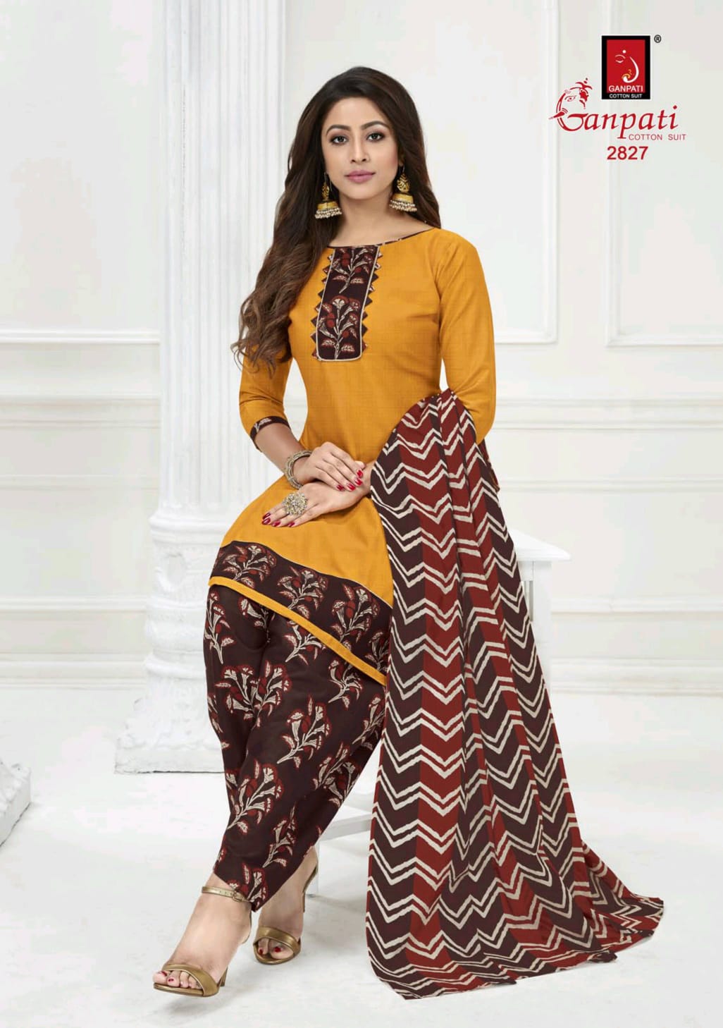 Catalog Fashion Mart » Ganpati Sandhya Payal vol 28 Stitched ...
