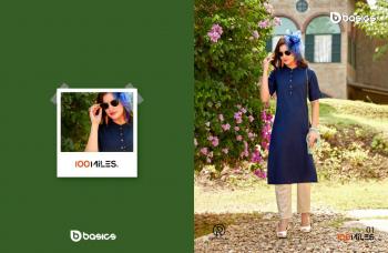 100 miles Basics kurtis wholesaler