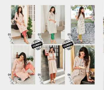 100 miles Radiance Cotton kurtis with pant wholesale price