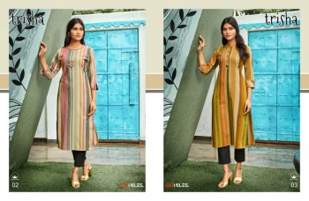 100 Miles trisha Cotton Kurtis wholesaler