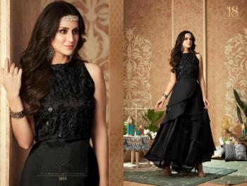 18 Attitude Dulhaniya Georgette Party wear Gown