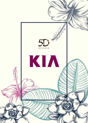 5D Designer kia Chiffon Saree buy wholesale Price