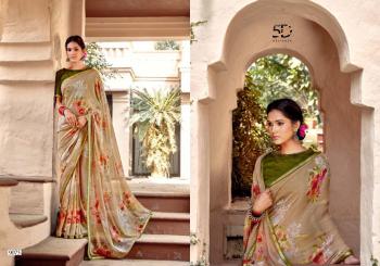 5D Designer kia Chiffon Saree buy wholesale Price