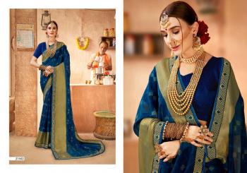 5D Designer Zoya vol 5 Chiffon Brasso Saree wholesaler