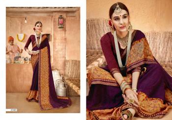 5D Designer Zoya vol 5 Chiffon Brasso Saree wholesaler