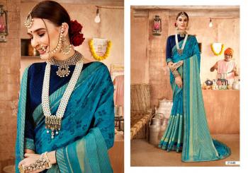 5D Designer Zoya vol 5 Chiffon Brasso Saree wholesaler